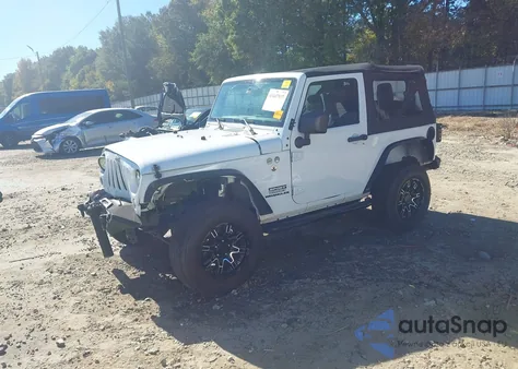 2014 Jeep Wrangler Sport z USA, uszkodzony, nr VIN 1C4AJWAG9EL306927